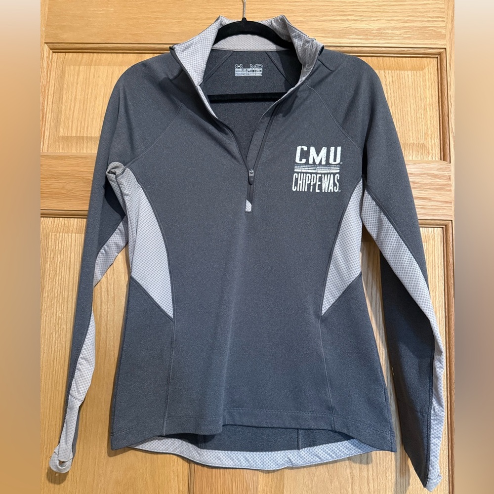 Women’s CMU Under Armour Quarter Zip Size Medium